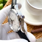 IWC- Fine men's watches Fully automatic mechanical movement, top 316 steel case and strap