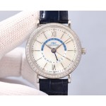 IWC- Portofino Men's Watch Movement EAT2836 in imported calfskin