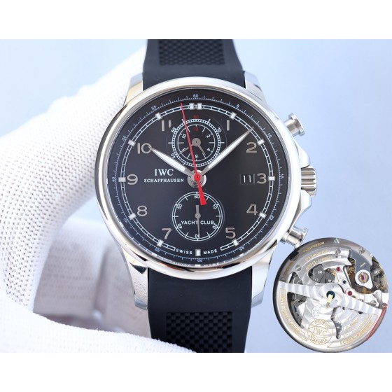 IWC- Portuguese IW390704 with Cal. 89361 chronograph movement Superluminova