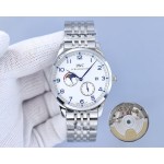 IWC- Fine men's watches Fully automatic mechanical movement, top 316 steel case and strap