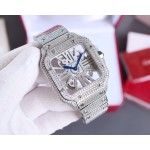 Cartier Santos Skeleton Collection