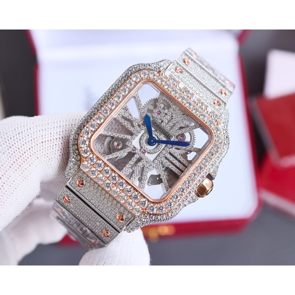 Cartier Santos Skeleton Collection