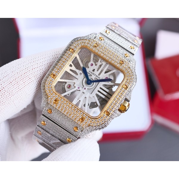 Cartier Santos Skeleton Collection