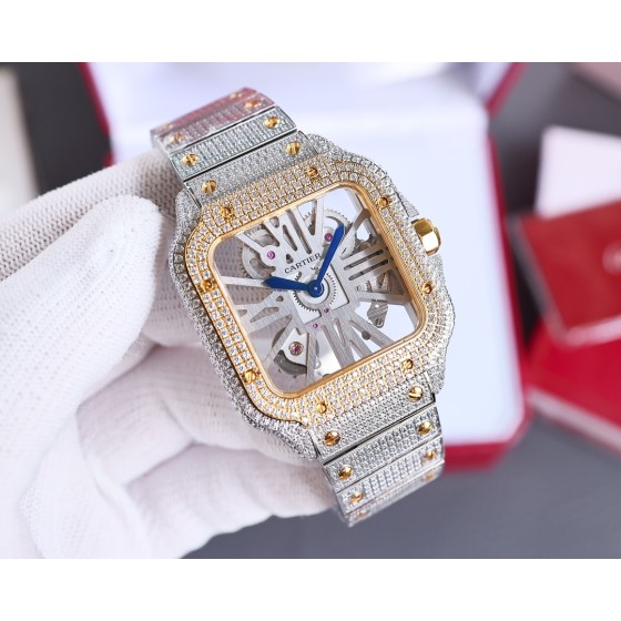 Cartier Santos Skeleton Collection