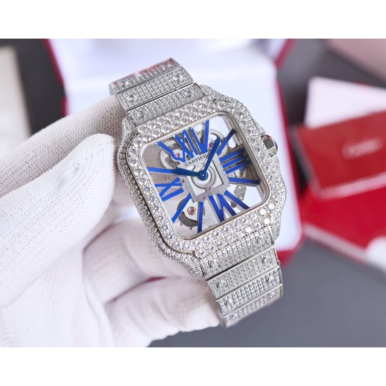 Cartier Santos Skeleton Collection