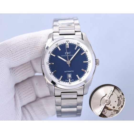 IWC- Fine men's watches Imported Citizen mechanical movement, top 316 stainless steel case and strap