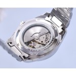 IWC- Fine men's watches Imported Citizen mechanical movement, top 316 stainless steel case and strap