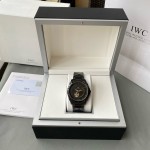 IWC- Simple three-hand skeleton men's boutique watch Automatic Japan Citizen 82S0 skeleton movement