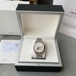 IWC- Simple three-hand skeleton men's boutique watch Automatic Japan Citizen 82S0 skeleton movement