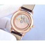 IWC- Portofino Original 9015® movement style with Italian cowhide 3D three-dimensional sense of ultra-thin technology