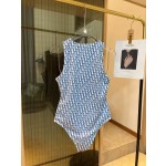 Dior old flower one piece swimming costume