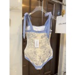 迪奥 款连体泳衣