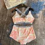 迪奥 分体式比基尼泳衣