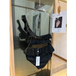 CHANEL Ruffle Irregular One-piece Swimsuit Bikini