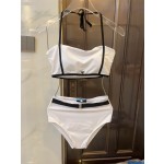 Prada Printed high stretch fitness yoga wear sports suit swimming costume bikini