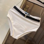 Prada Printed high stretch fitness yoga wear sports suit swimming costume bikini