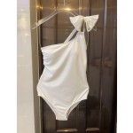 Chanel New one-piece swimming costume with one shoulder