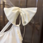 Chanel New one-piece swimming costume with one shoulder