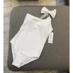 Chanel New one-piece swimming costume with one shoulder