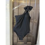 Chanel New one-piece swimming costume with one shoulder