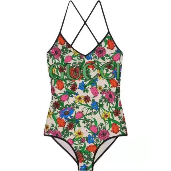 Gucci's new floral one-piece swimsuit
