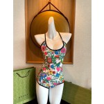 Gucci's new floral one-piece swimsuit