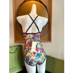 Gucci's new floral one-piece swimsuit