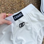 Chanel new split swimsuit