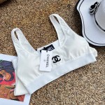 Chanel new split swimsuit