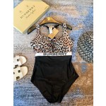 Burberry's new leopard one-piece swimsuit