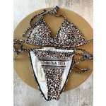 Dior leopard bikini swimsuit
