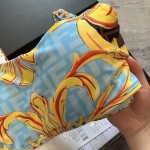 versace -fendi joint new high stretch fitness and yoga sportswear swimming costume