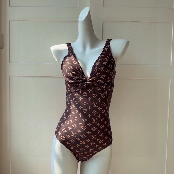 Louis Vuitton Deep V swimming costume