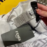 Fendi long-sleeved one-piece sun protection swimming costume