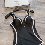 CHANEL One-piece swimming costume