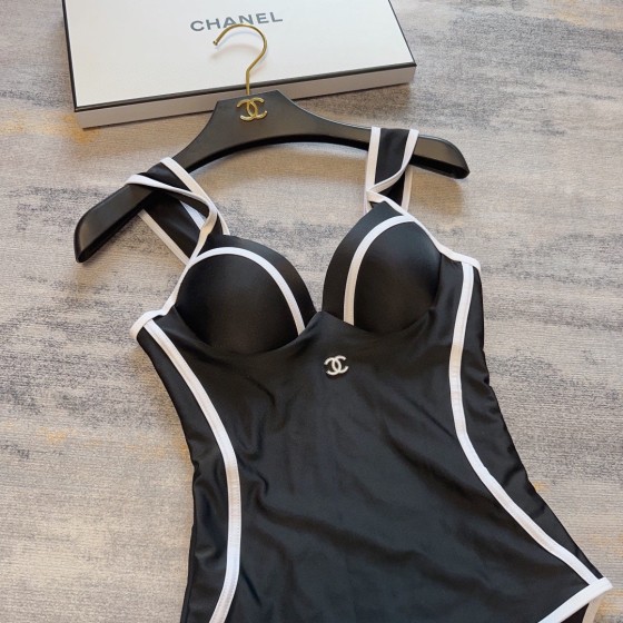 CHANEL One-piece swimming costume