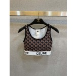 Celine New high stretch fitness and yoga wear long sleeve sports suit swimming costume