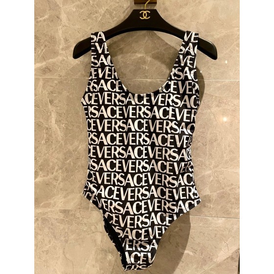 Versace New monogrammed one-piece swimming costume