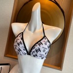 Chanel New Printed Bikini Swimsuit