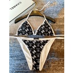 Chanel New Printed Bikini Swimsuit