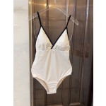 CHANEL One-piece swimming costume bikini