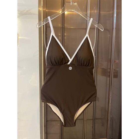 CHANEL One-piece swimming costume bikini