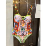 CHANEL One-piece swimming costume bikini