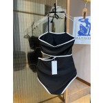 CHANEL One-piece swimming costume bikini