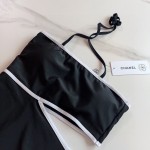 CHANEL One-piece swimming costume bikini
