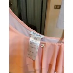 CHANEL Ruffle Irregular One-piece Swimsuit Bikini