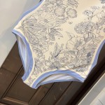 Dior one-piece swimming costume