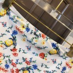 Gucci New split bikini swimming costume halter with steel ring bra + triangle shorts