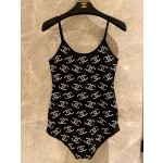 Chanel new imported knitted swimsuit