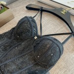 Chanel new sexy fairy lace one-piece boxer skirt